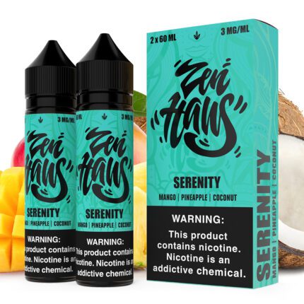 Buy Zen Haus | Serenity | Mango Pineapple Coconut | Ejuice | Eliquid | 120 mL at Cheap Wholesale Distributor Deal Prices from ejuiceresellers.com