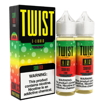 Buy Twist | Sour Red | Ejuice | Eliquid | 60 ml | 60 ml at Cheap Wholesale Distributor Deal Prices from ejuiceresellers.com