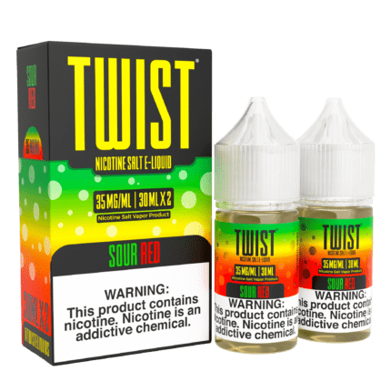 Buy Twist | Sour Red | Ejuice | Eliquid | Salts | 30ml | 60ml at Cheap Wholesale Distributor Deal Prices from ejuiceresellers.com