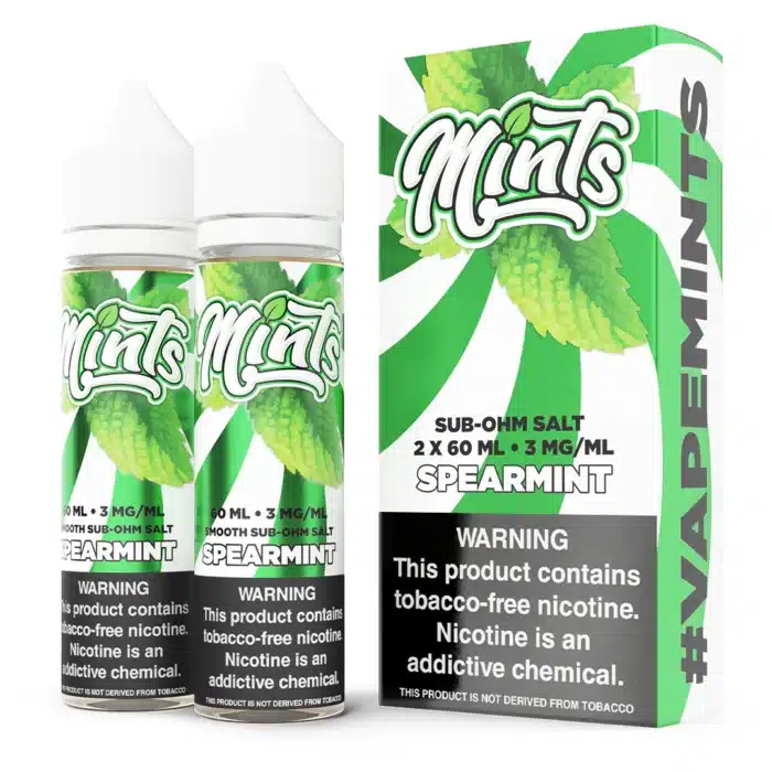 Buy Mints Vape Co. | SpearMint | Ejuice | Eliquid | 120 mL at Cheap Wholesale Distributor Deal Prices from ejuiceresellers.com
