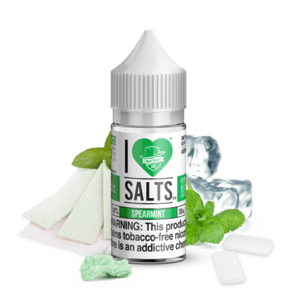 Buy I Love Salts | Spearmint | Ejuice | Eliquid | 30 mL at Cheap Wholesale Distributor Deal Prices from ejuiceresellers.com