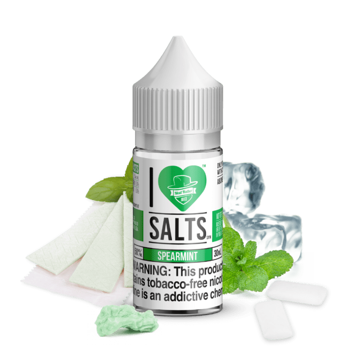 Buy I Love Salts | Spearmint | Ejuice | Eliquid | 30 mL at Cheap Wholesale Distributor Deal Prices from ejuiceresellers.com