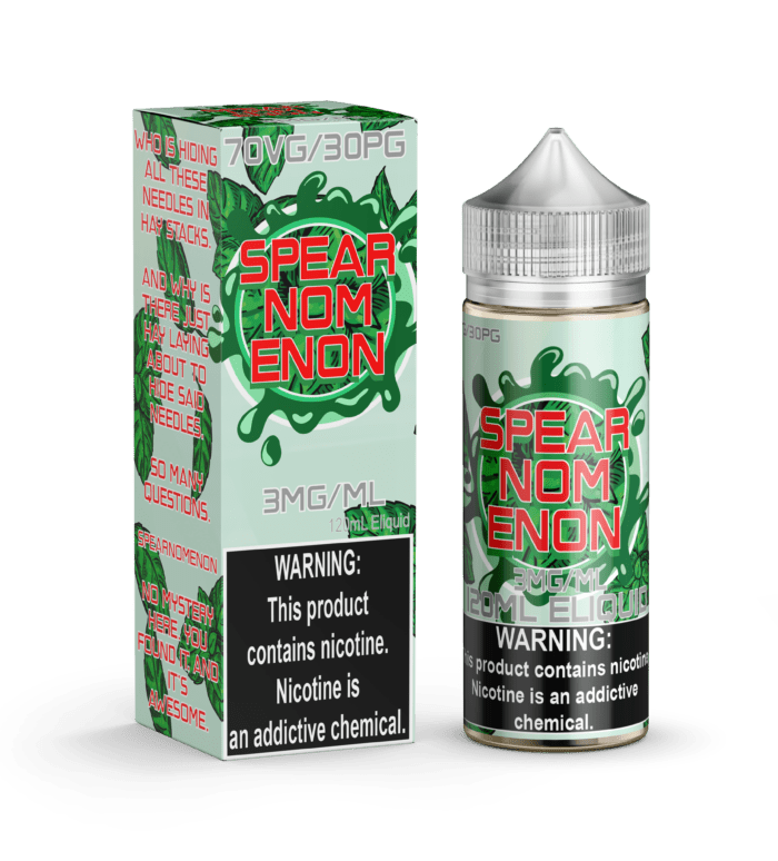 Buy Nomenon | Spearnomenon | Ejuice | Eliquid | 120 ml E-Juice Resellers at Cheap Wholesale Distributor Deal Prices from ejuiceresellers.com
