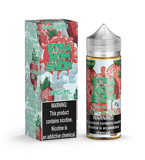 Buy Nomenon | Stranomenon Ice | Ejuice | Eliquid | 120 ml E-Juice Resellers at Cheap Wholesale Distributor Deal Prices from ejuiceresellers.com