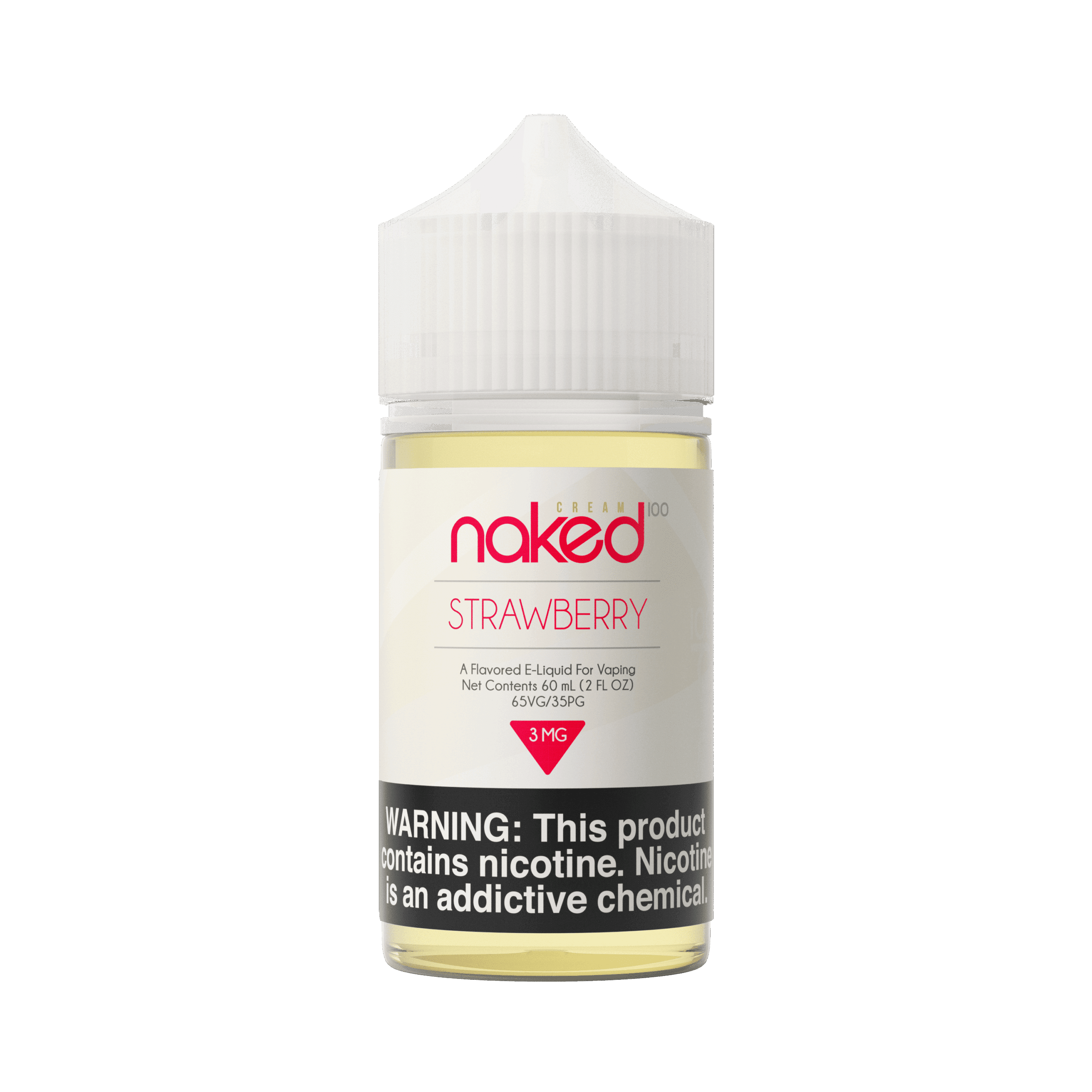 Naked 100 E-Liquid Strawberry Cream by Naked 100 - 60mL - Ejuice Resellers  #1 Vape Store
