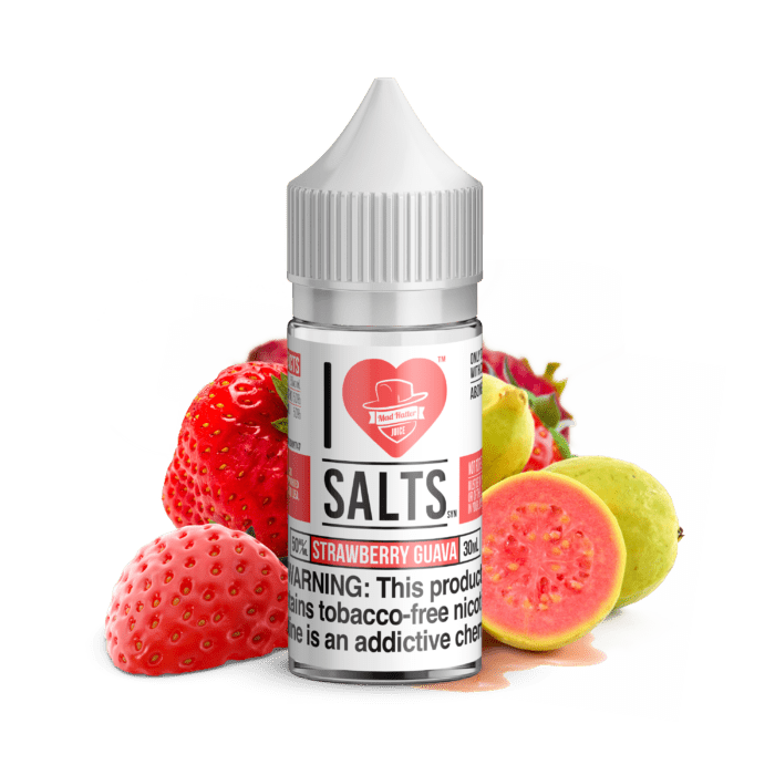Buy I Love Salts | Strawberry Guava | Ejuice | Eliquid | 30 mL at Cheap Wholesale Distributor Deal Prices from ejuiceresellers.com