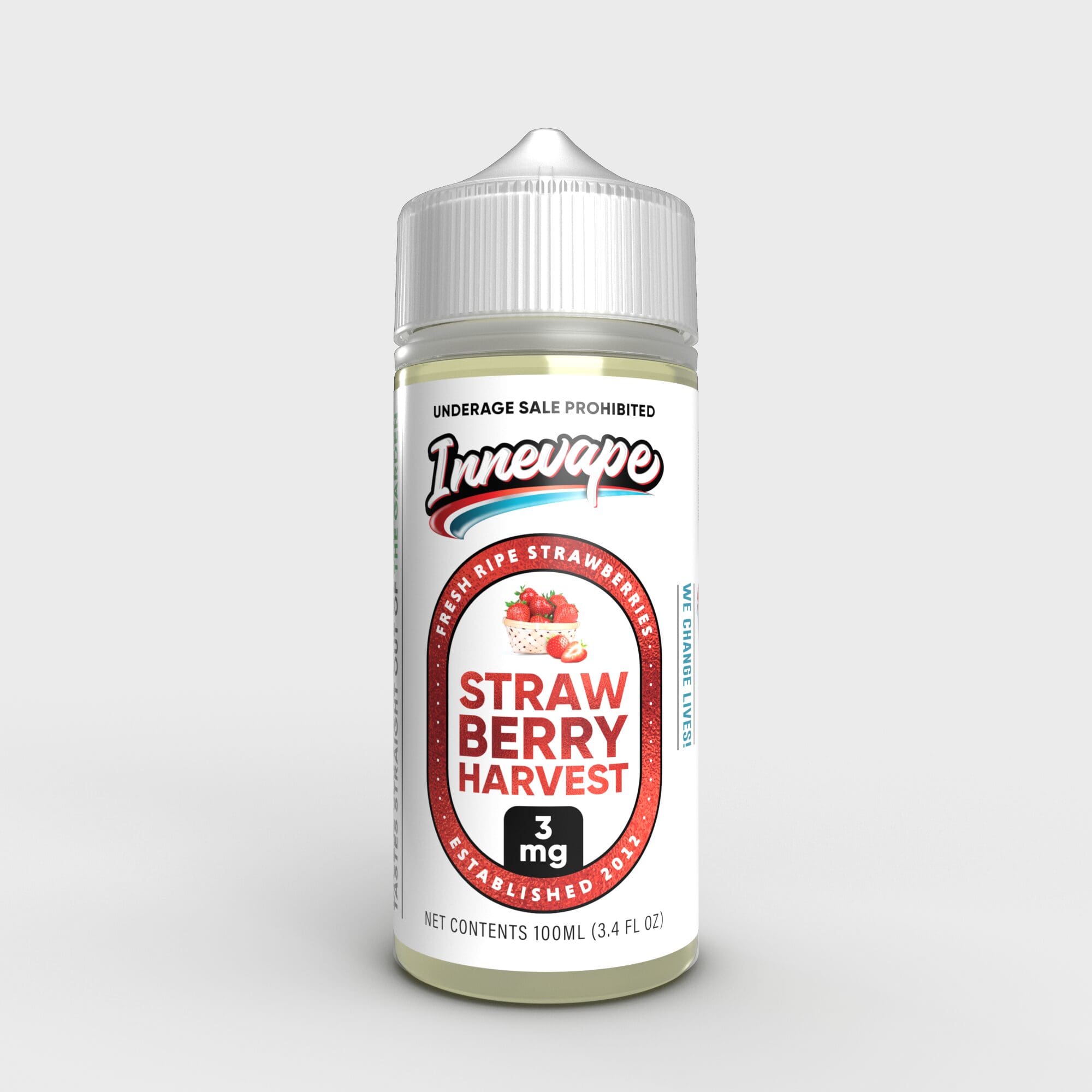 Innevape E-Liquid Strawberry Harvest by Innevape - 100mL - Ejuice Resellers  #1 Vape Store