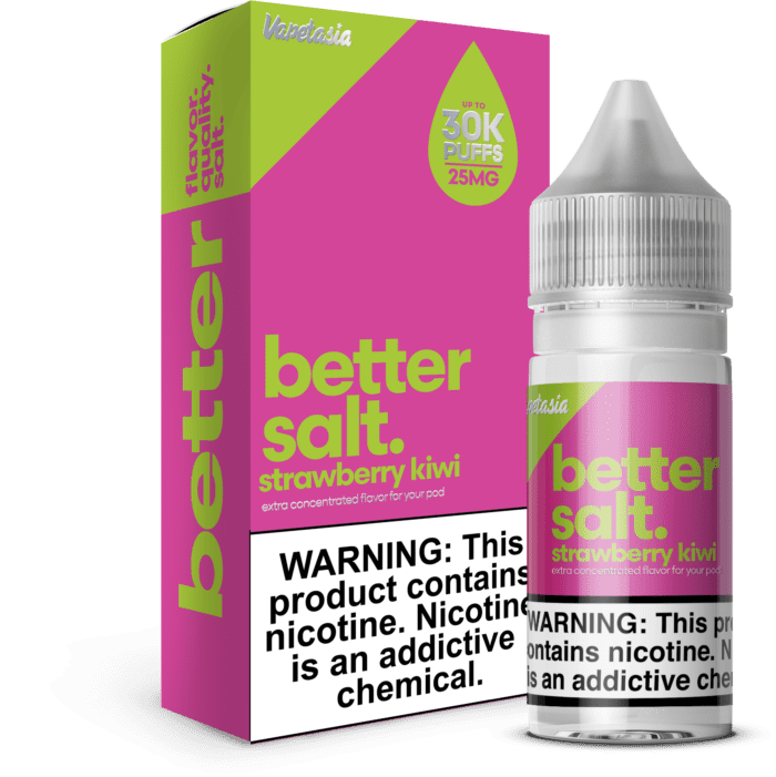 Buy better salt | Strawberry Kiwi | Ejuice | Eliquid | Salts | 120 mL at Cheap Wholesale Distributor Deal Prices from ejuiceresellers.com