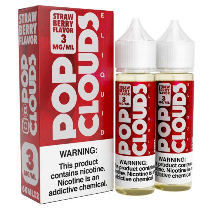 Buy Pop Clouds ELiquid | Strawberry | Ejuice | Eliquid | 120 mL at Cheap Wholesale Distributor Deal Prices from ejuiceresellers.com