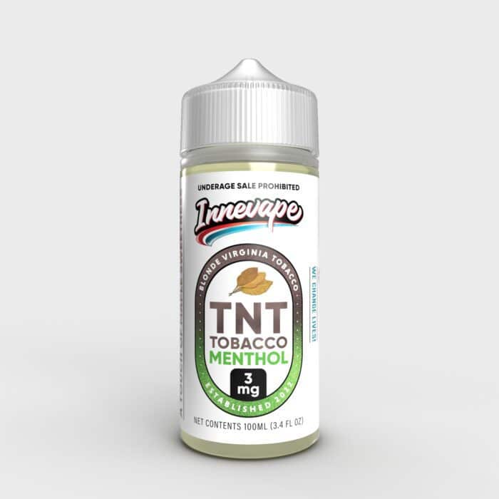 Buy Innevape | Menthol | TNT Tobacco | Ejuice | Eliquid | 100 mL at Cheap Wholesale Distributor Deal Prices from ejuiceresellers.com