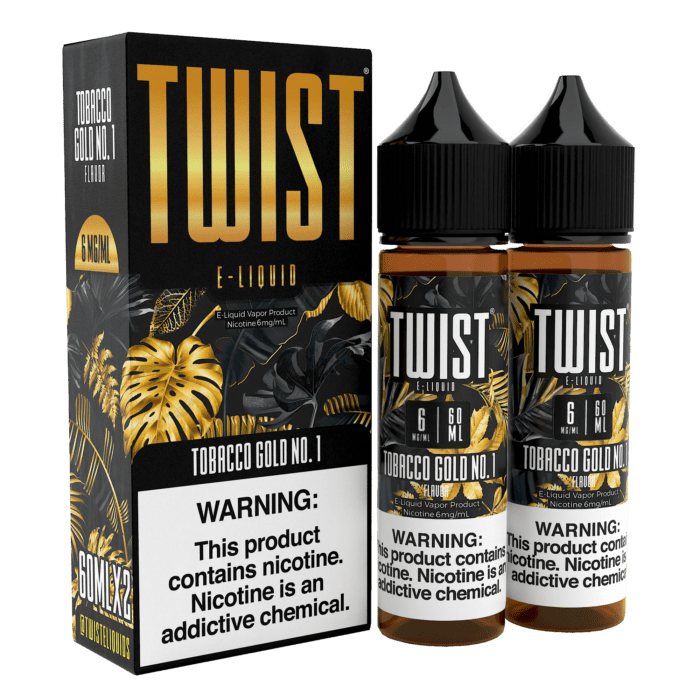 Buy Twist | Tobacco Gold No. 1 | Ejuice | Eliquid | 60 ml | 60 ml at Cheap Wholesale Distributor Deal Prices from ejuiceresellers.com
