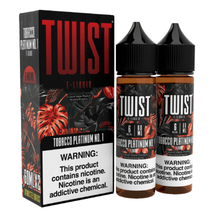 Buy Twist | Tobacco Platinum No. 1 | Ejuice | Eliquid | 60 ml | 60 ml at Cheap Wholesale Distributor Deal Prices from ejuiceresellers.com
