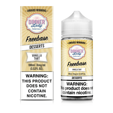 Buy Dinner Lady | Vanilla Tart Desserts | Ejuice | Eliquid | Freebase | 100ml at Cheap Wholesale Distributor Deal Prices from ejuiceresellers.com