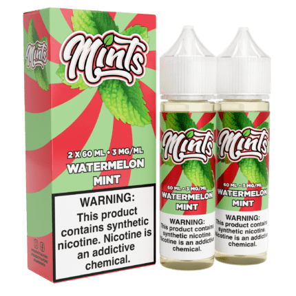 Buy Mints | Watermelon Mint | Ejuice | Eliquid | 60 mL at Cheap Wholesale Distributor Deal Prices from ejuiceresellers.com