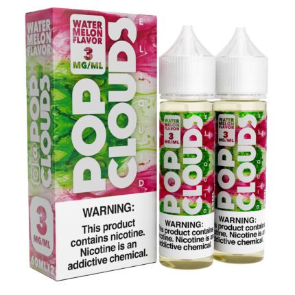 Buy Pop Clouds ELiquid | Watermelon | Ejuice | Eliquid | 120 mL at Cheap Wholesale Distributor Deal Prices from ejuiceresellers.com