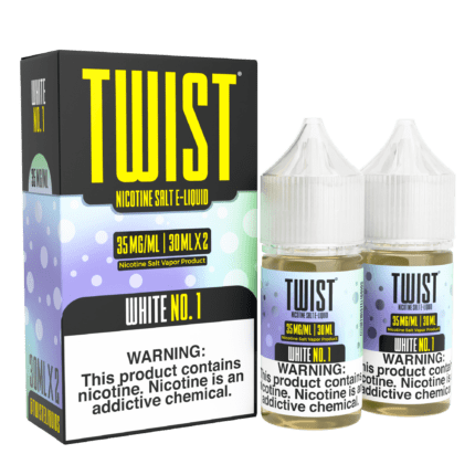 Buy Twist | White No. 1 | Ejuice | Eliquid | Salts | 30ml | 60ml at Cheap Wholesale Distributor Deal Prices from ejuiceresellers.com