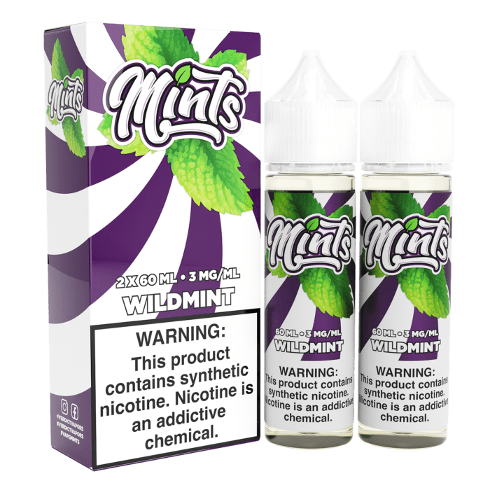 Buy Mints | Wildmint | Ejuice | Eliquid | 60 mL at Cheap Wholesale Distributor Deal Prices from ejuiceresellers.com