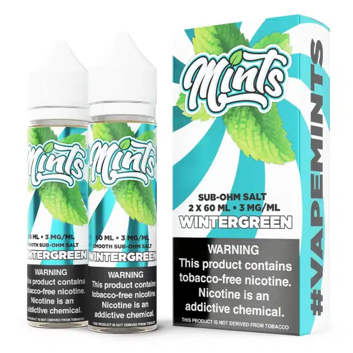 Buy Mints Vape Co. | WinterGreen | Ejuice | Eliquid | 120 mL at Cheap Wholesale Distributor Deal Prices from ejuiceresellers.com