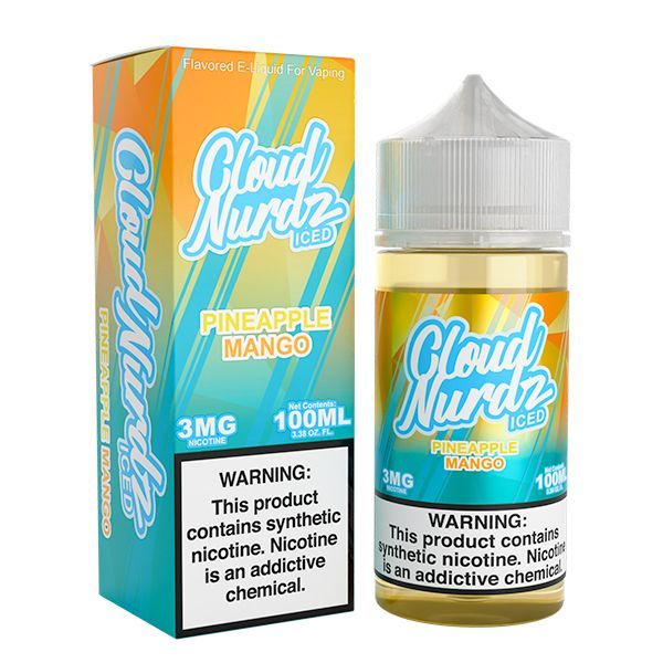 Buy Cloud Nurdz | Iced Pineapple Mango | Ejuice | Eliquid | Salt | 30 ml E-Juice Resellers at Cheap Wholesale Distributor Deal Prices from ejuiceresellers.com
