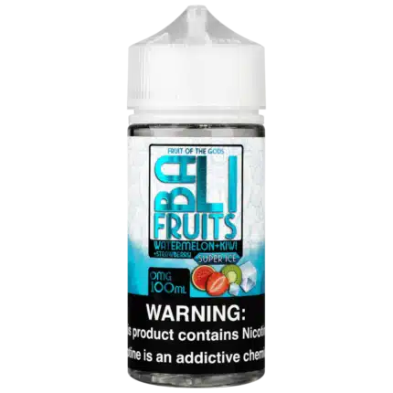 Buy Bali Fruits | Watermelon Kiwi Strawberry Super Ice | Ejuice | Eliquid | Salts | 100 ml E-Juice Resellers at Cheap Wholesale Distributor Deal Prices from ejuiceresellers.com