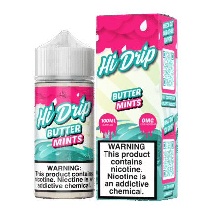 Buy Hi Drip | Butter Mints | Ejuice | Eliquid | Salt | 100 ml E-Juice Resellers at Cheap Wholesale Distributor Deal Prices from ejuiceresellers.com