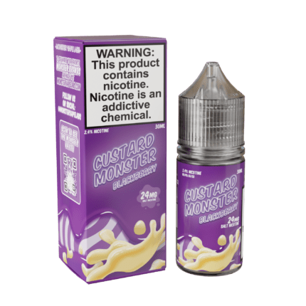 Buy Jam Monster | Custard Monster Blackberry | Ejuice | Eliquid | Salt | 30 ml E-Juice Resellers at Cheap Wholesale Distributor Deal Prices from ejuiceresellers.com