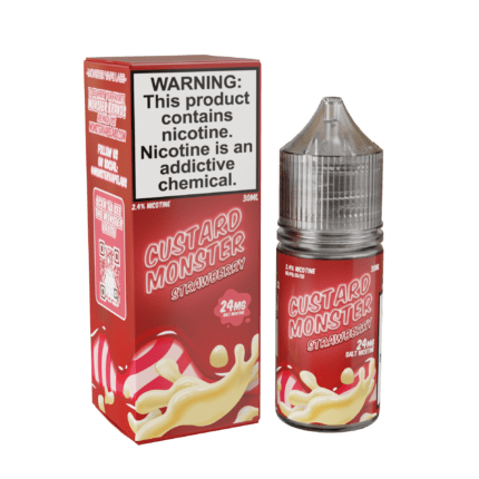 Buy Jam Monster | Custard Monster Strawberry | Ejuice | Eliquid | Salt | 30 ml E-Juice Resellers at Cheap Wholesale Distributor Deal Prices from ejuiceresellers.com