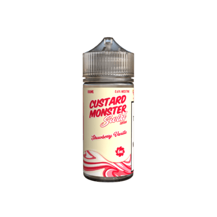 Buy Jam Monster | Custard Monster Swirl Strawberry Vanilla | Ejuice | Eliquid | 100 ml E-Juice Resellers at Cheap Wholesale Distributor Deal Prices from ejuiceresellers.com