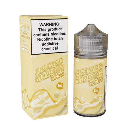 Buy Jam Monster | Custard Monster Vanilla | Ejuice | Eliquid | 100 ml E-Juice Resellers at Cheap Wholesale Distributor Deal Prices from ejuiceresellers.com