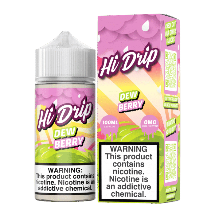 Buy Hi Drip | Dew Berry | Ejuice | Eliquid | Salt | 100 ml E-Juice Resellers at Cheap Wholesale Distributor Deal Prices from ejuiceresellers.com