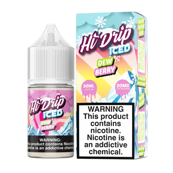 Buy Hi Drip | Iced Dew Berry | Ejuice | Eliquid | Salt | 30 ml E-Juice Resellers at Cheap Wholesale Distributor Deal Prices from ejuiceresellers.com