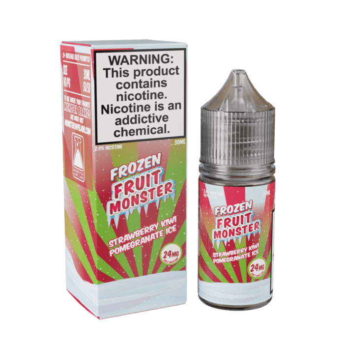 Buy Jam Monster | Frozen Fruit Monster Strawberry Kiwi Pomegranate Ice | Ejuice | Eliquid | Salt | 30 ml E-Juice Resellers at Cheap Wholesale Distributor Deal Prices from ejuiceresellers.com