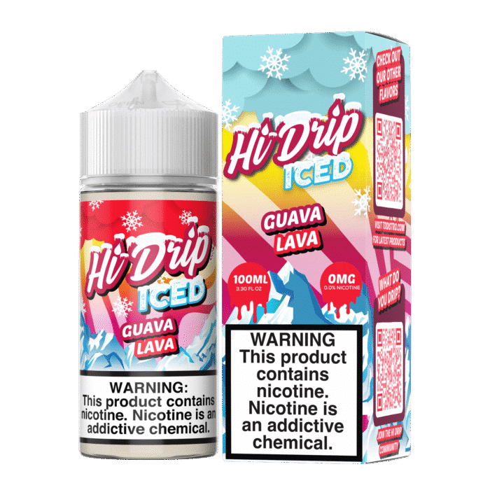 Buy Hi Drip | Iced Guava Lava | Ejuice | Eliquid | 100 ml E-Juice Resellers at Cheap Wholesale Distributor Deal Prices from ejuiceresellers.com