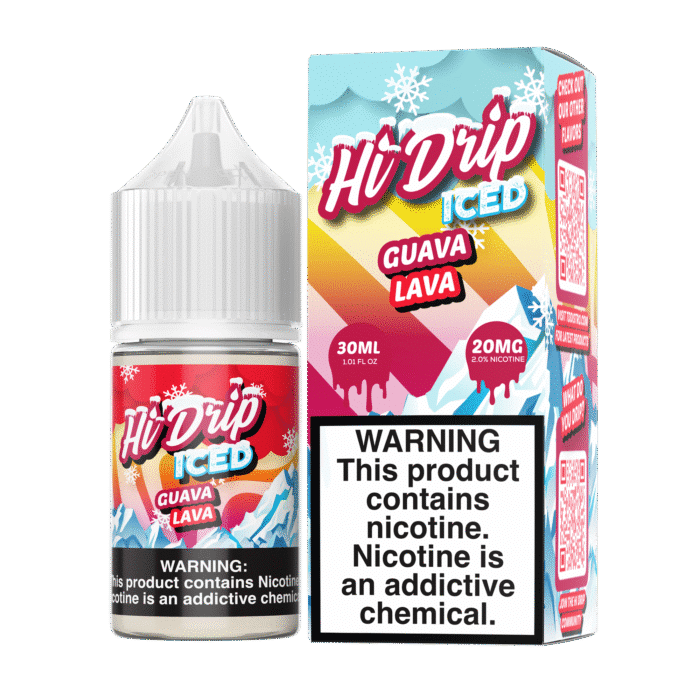 Buy Hi Drip | Iced Guava Lava | Ejuice | Eliquid | Salt | 30 ml E-Juice Resellers at Cheap Wholesale Distributor Deal Prices from ejuiceresellers.com