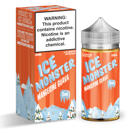 Buy Jam Monster | Ice Monster Mangerine Guava | Ejuice | Eliquid | 100 ml E-Juice Resellers at Cheap Wholesale Distributor Deal Prices from ejuiceresellers.com