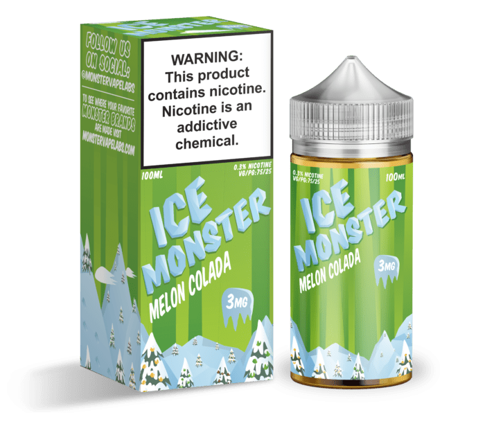 Buy Jam Monster | Ice Monster Melon Colada | Ejuice | Eliquid | 100 ml E-Juice Resellers at Cheap Wholesale Distributor Deal Prices from ejuiceresellers.com