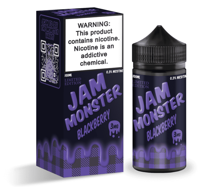 Buy Jam Monster | Blackberry | Ejuice | Eliquid | 100 ml E-Juice Resellers at Cheap Wholesale Distributor Deal Prices from ejuiceresellers.com