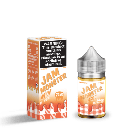 Buy Jam Monster | Apricot | Ejuice | Eliquid | Salt | 30 ml E-Juice Resellers at Cheap Wholesale Distributor Deal Prices from ejuiceresellers.com