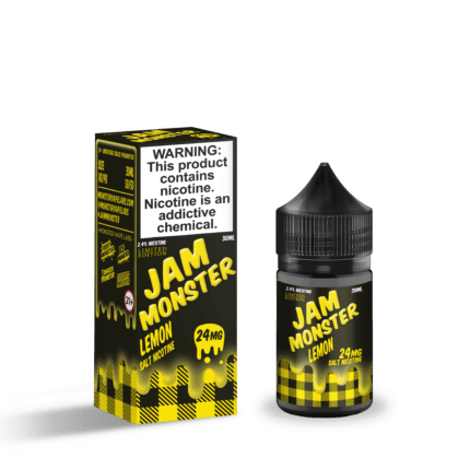Buy Jam Monster | Lemon | Ejuice | Eliquid | Salt | 30 ml E-Juice Resellers at Cheap Wholesale Distributor Deal Prices from ejuiceresellers.com