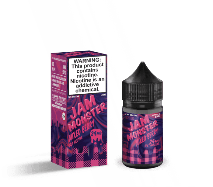 Buy Jam Monster | Mixed Berry | Ejuice | Eliquid | Salt | 30 ml E-Juice Resellers at Cheap Wholesale Distributor Deal Prices from ejuiceresellers.com