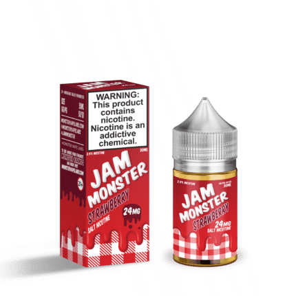 Buy Jam Monster | Strawberry | Ejuice | Eliquid | Salt | 30 ml E-Juice Resellers at Cheap Wholesale Distributor Deal Prices from ejuiceresellers.com