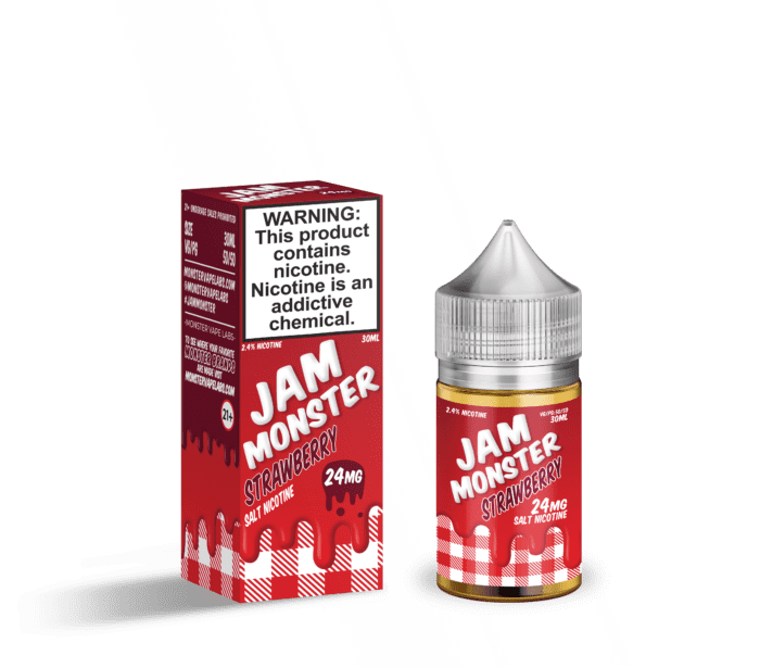 Buy Jam Monster | Strawberry | Ejuice | Eliquid | Salt | 30 ml E-Juice Resellers at Cheap Wholesale Distributor Deal Prices from ejuiceresellers.com