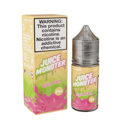 Buy Jam Monster | Juice Monster Guava Peach | Ejuice | Eliquid | Salt | 30 ml E-Juice Resellers at Cheap Wholesale Distributor Deal Prices from ejuiceresellers.com