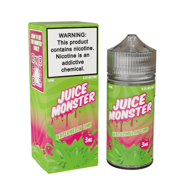 Buy Jam Monster | Juice Monster Watermelon Lime | Ejuice | Eliquid | 100 ml E-Juice Resellers at Cheap Wholesale Distributor Deal Prices from ejuiceresellers.com