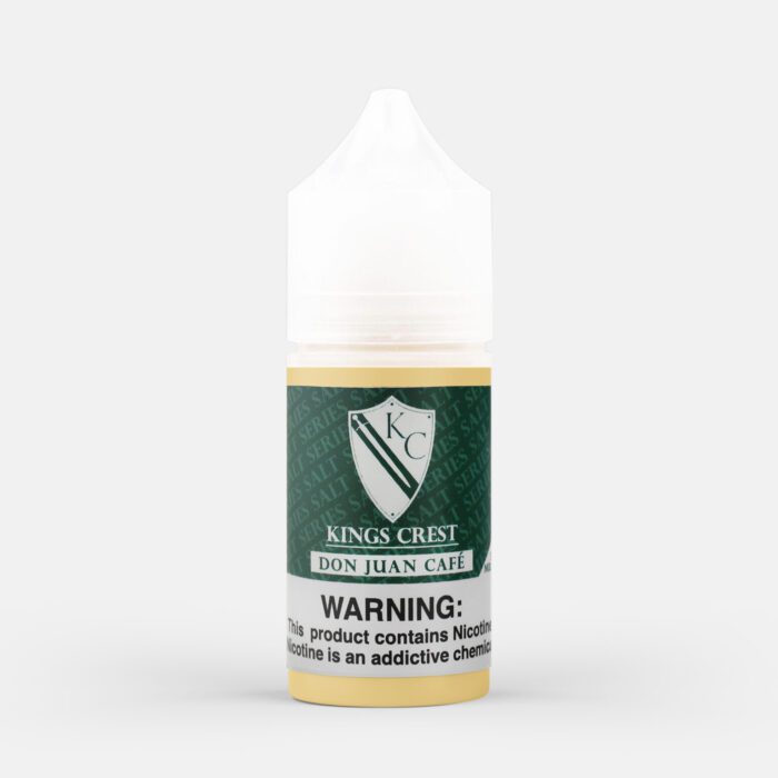 Buy King's Crest | Don Juan Cafe | Ejuice | Eliquid | Salt | 30 ml E-Juice Resellers at Cheap Wholesale Distributor Deal Prices from ejuiceresellers.com