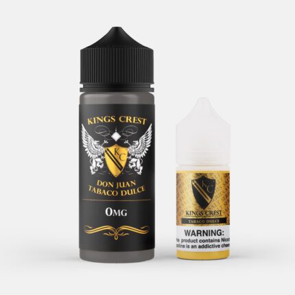 Buy King's Crest | Don Juan Tabaco Dulce | Ejuice | Eliquid | Salt | 30 ml E-Juice Resellers at Cheap Wholesale Distributor Deal Prices from ejuiceresellers.com