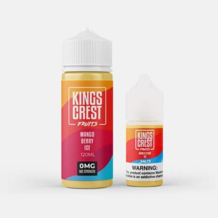 Buy King's Crest | Fruits Mango Berry Ice | Ejuice | Eliquid | Salt | 120 ml E-Juice Resellers at Cheap Wholesale Distributor Deal Prices from ejuiceresellers.com