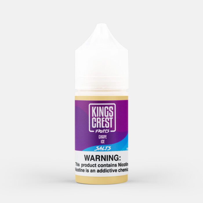Buy King's Crest | Fruits Salt Grape Ice | Ejuice | Eliquid | Salt | 30 ml E-Juice Resellers at Cheap Wholesale Distributor Deal Prices from ejuiceresellers.com