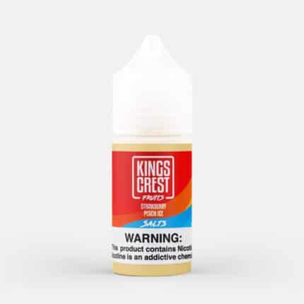 Buy King's Crest | Fruits Salt Strawberry Peach Ice | Ejuice | Eliquid | Salt | 30 ml E-Juice Resellers at Cheap Wholesale Distributor Deal Prices from ejuiceresellers.com