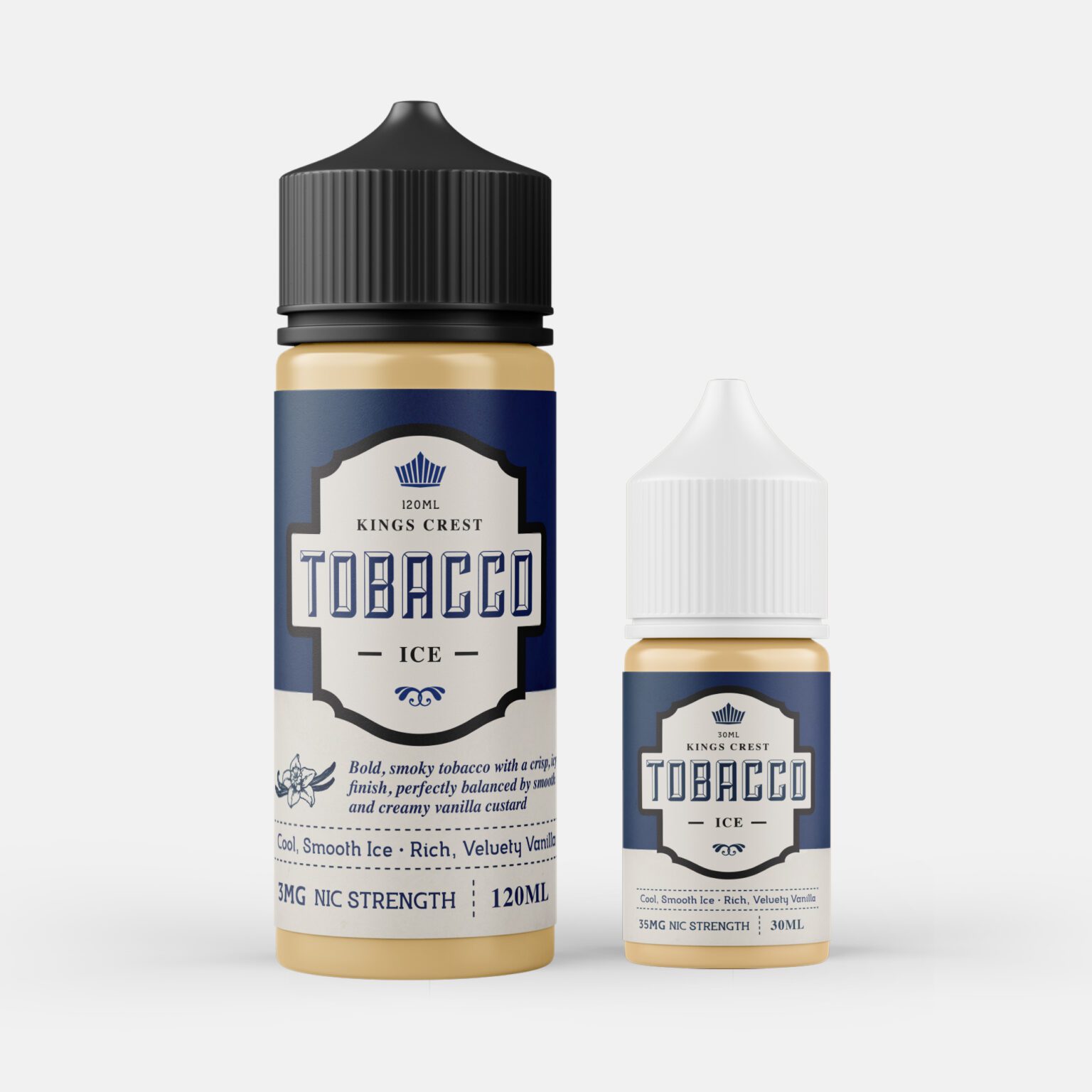 Kings Crest E-Liquid VCT Ice Tobacco by Kings Crest - 120mL - Ejuice  Resellers #1 Vape Store